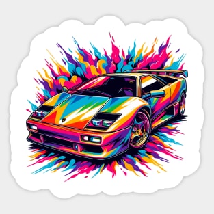 Lamborghini Diablo Sticker